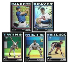 John Thompson 2004 Topps Chrome BLACK REFRACTOR SP #393 ATLANTA BRAVES 