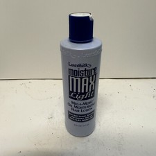 Lustrasilk Moisture Max Light Mega Moist Oil Moisturizing Hair Lotion 8 OZ