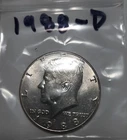 1988-D Kennedy Half Dollar, Circulated but NICE !