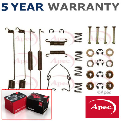 Apec Rear Brake Shoes Fitting Kit Fits Ford Transit 1985-1992 + Other Models