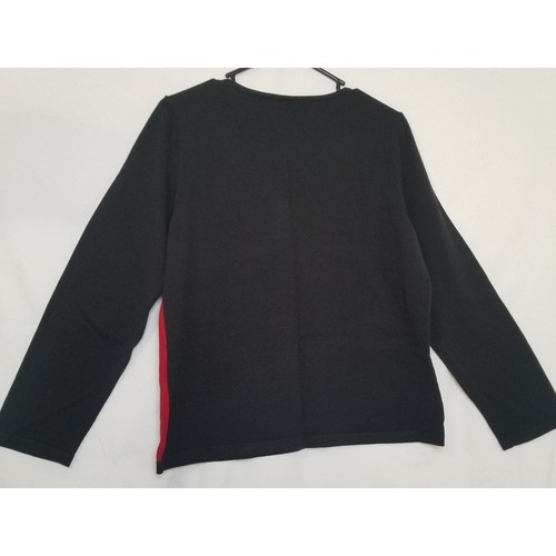 Crazy Horse / Liz Claiborne Color Block Long Sleeve Sweater Round Neck Size L - Picture 3 of 6