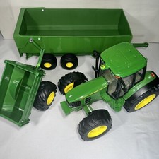 Gran Bretaña ERLT John Deere 6930 tractor y remolque con luz y sonido de trabajo