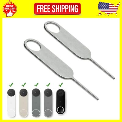 Nest Video Doorbell Security Pin Key,Release Removal Tool,Dismantle Doorbell Bat
