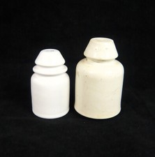Vintage L.M.S & G.P.O Ceramic Insulators Telegraph/Telephone Pole