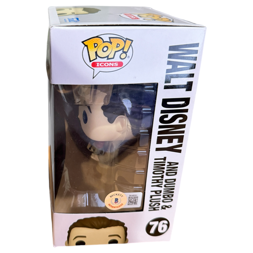 Robert Bob Iger Signed Autograph Walt Disney Funko POP! Disney CEO Beckett COA - 第 6/7 張圖片