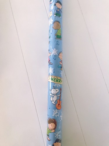 Peanuts & Disney 4 Rolls Christmas Wrapping Paper Total of 215 sq ft NEW - Picture 3 of 16