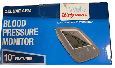 Delux Blood Pressure Machine and Cuff New with A/C Adapter.  Never used.