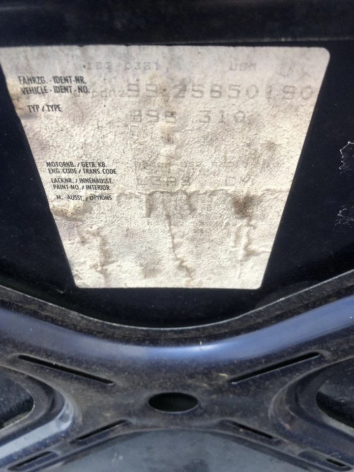 2003 Porsche 911 carrera кабриолет 2 двери 3,6 л капот - Изображение 3 из 3