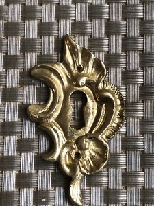 Antique Brass Decorative Door Knob Key Hole Cover 10 Pieces Ebay