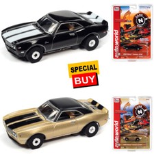 Auto World Thunderjet Cars N Coffee 1968 Chevrolet Camaro Z28 Combo HO Slot Car