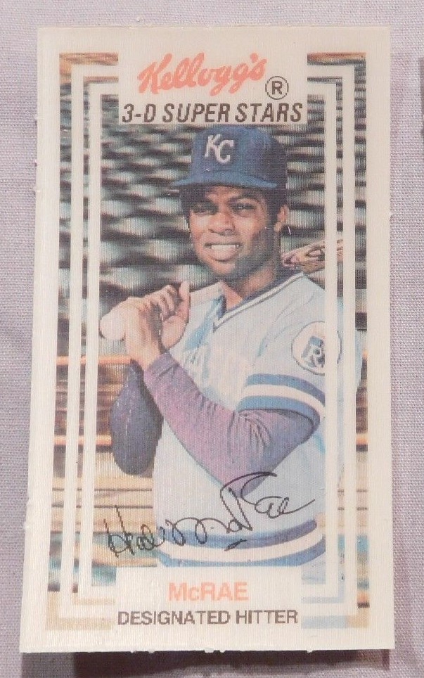 1983 Kellogg's Hal McRae Royals Baseball Card | eBay 1983 Kellogg's Hal McRae Royals Baseball Card | eBay