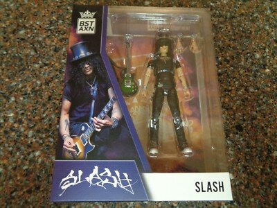 The Loyal Subjects Bst Axn Guns N ' Roses Slash Action Figure in Hand