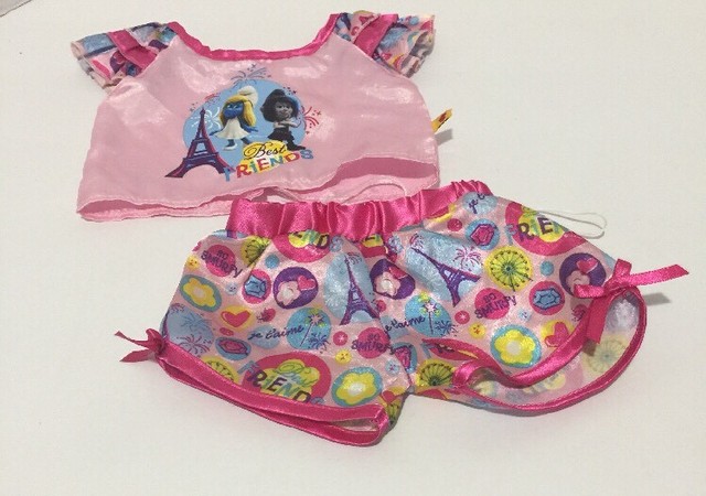 Build A Bear Smurfs Pajama Set | eBay