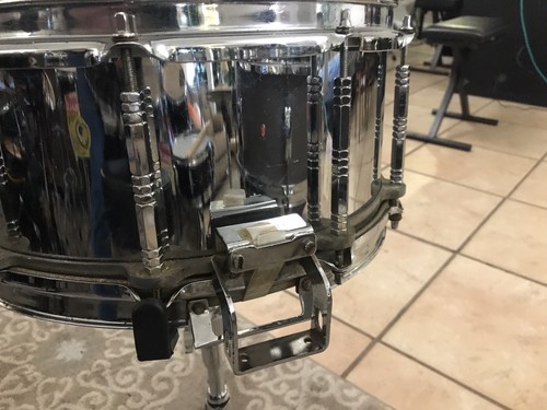 Pearl Free Floating Steel Snare Drum 14”x6.5” - Picture 5 of 6