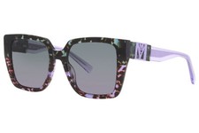 NEW MCM 723S 342 Green  Purple Sunglasses with Green Lenses  MCM Case
