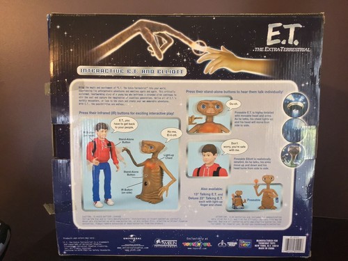 Interactive Talking E.T. & Elliot 20 Aniversario Thinkway TRU Exclusivo 80404 - Imagen 6 de 12
