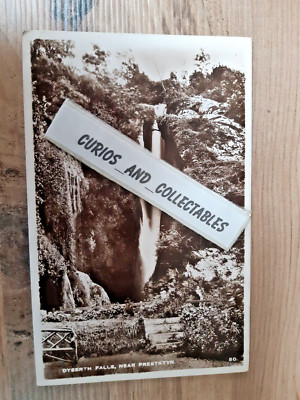 Dyserth Falls, in der Nähe von Prestatyn Excel Serie Echtfoto Postkarte 80