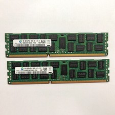 Samsung 16GB 2X8GB DDR3 1333 PC3-10600 ECC REG 240-PIN 1333MHz for Servers