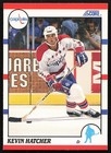 1990 Score Hockey Kevin Hatcher #90