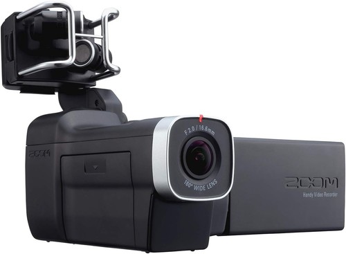 ZOOM Handy Video Camera Recorder HD Video + 4 Track Audio Q8 W/Box - Picture 10 of 12