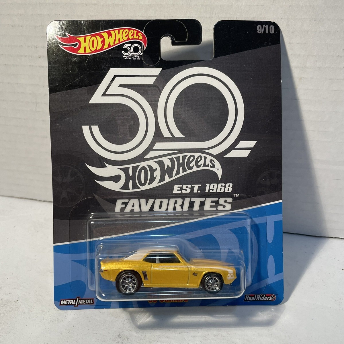 HOT WHEELS '69 Camaro 50th Anniversary Favorites Chevy Premium