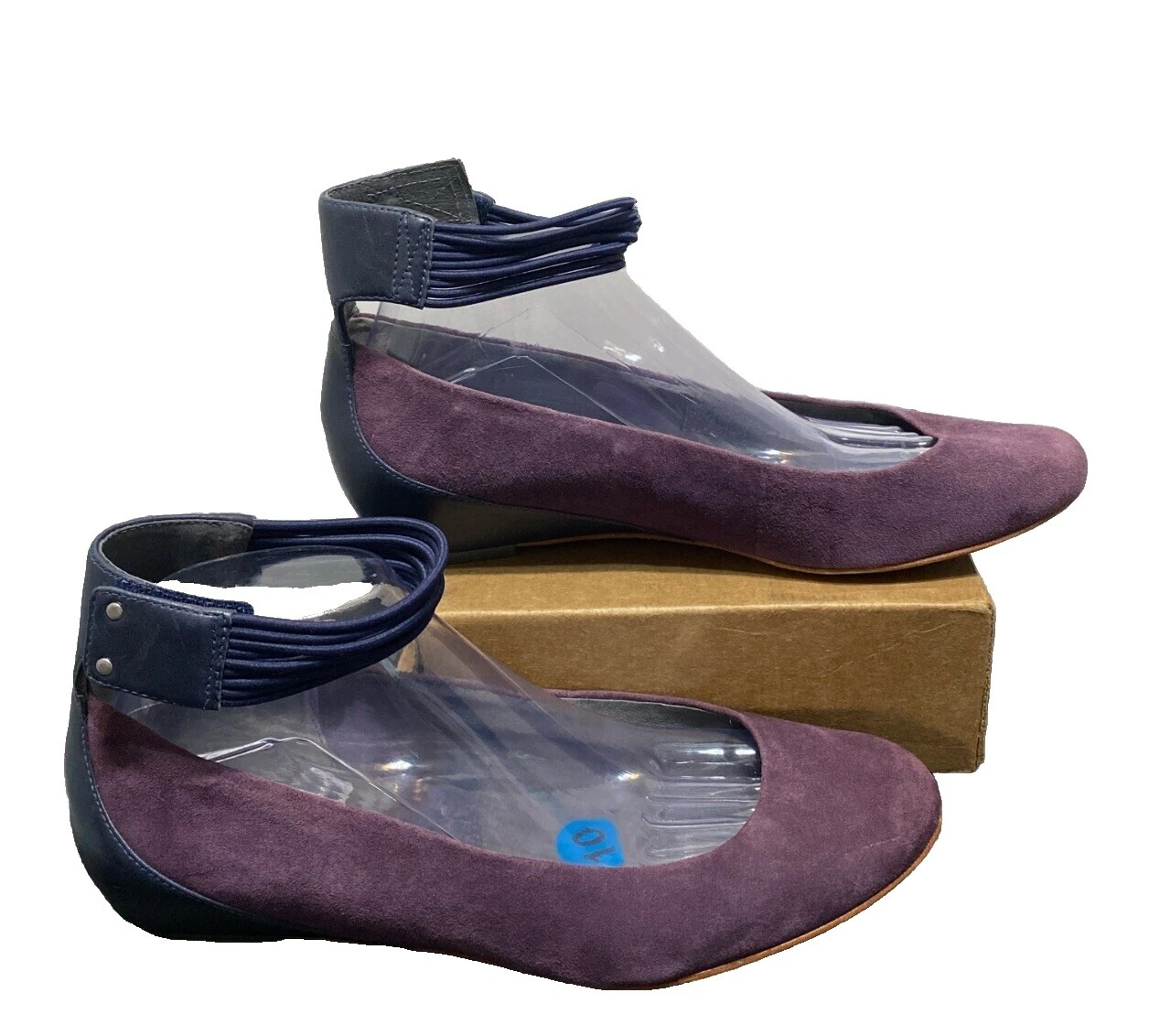 Parte superior de cuero Tsubo Casual Flats para Mujer