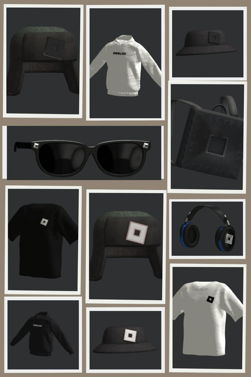 ROBL0X 2024 ADMIN Employee Toy Code RARE Headphones Ushanka Bucket