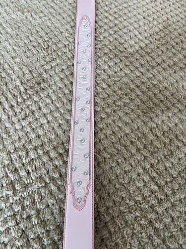 Tony Lama Women’s Pink Western Bling Rhinestone Belt Sz 32 C50381 - Picture 10 of 13