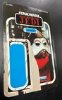 Vintage Star Wars Unpunched Cardback Nien Nunb Figure 65 Back Kenner 1983 ROTJ