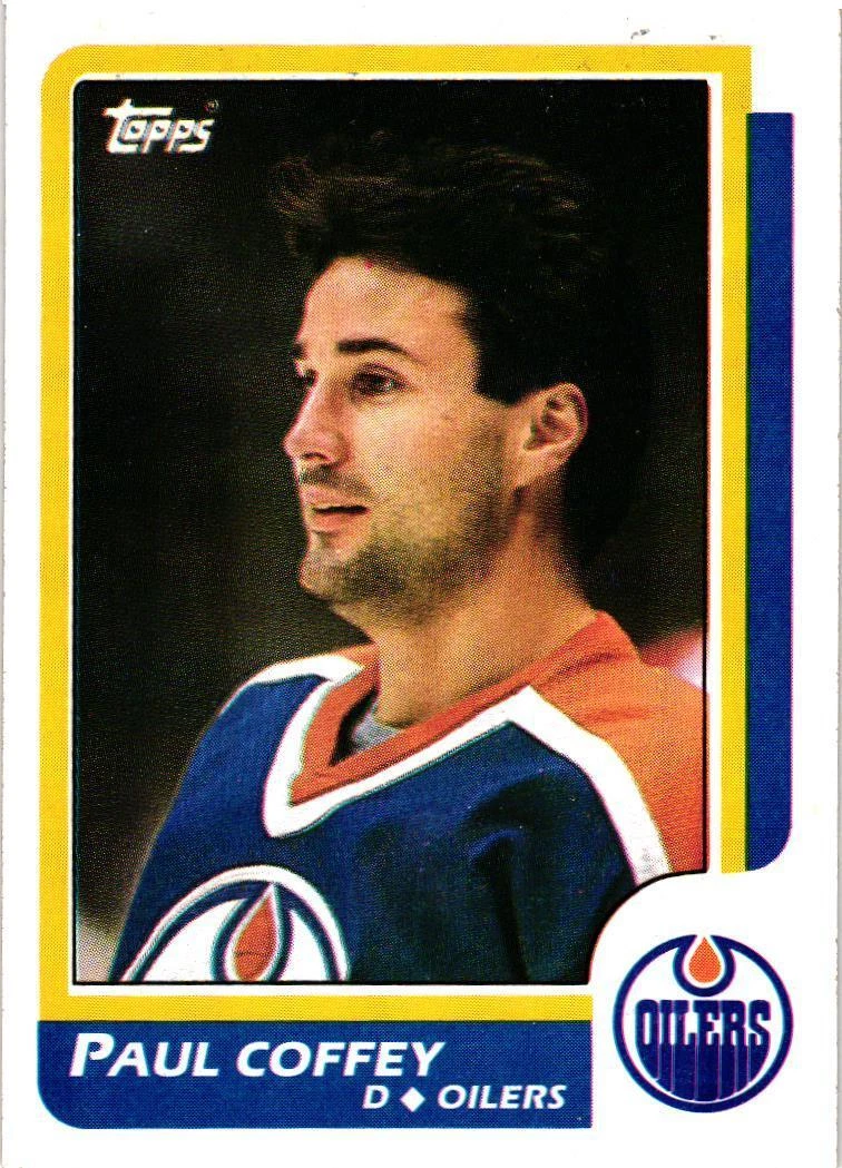 Paul Coffey trading card