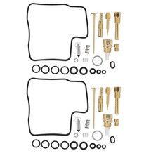 MOTOKU Pack of 2 Carburetor Rebuild Carb Repair Kits for Shadow Spirit ACE...