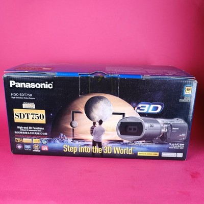 Panasonic HDC-SDT750 Handheld High Definition 3D Camcorder Silver