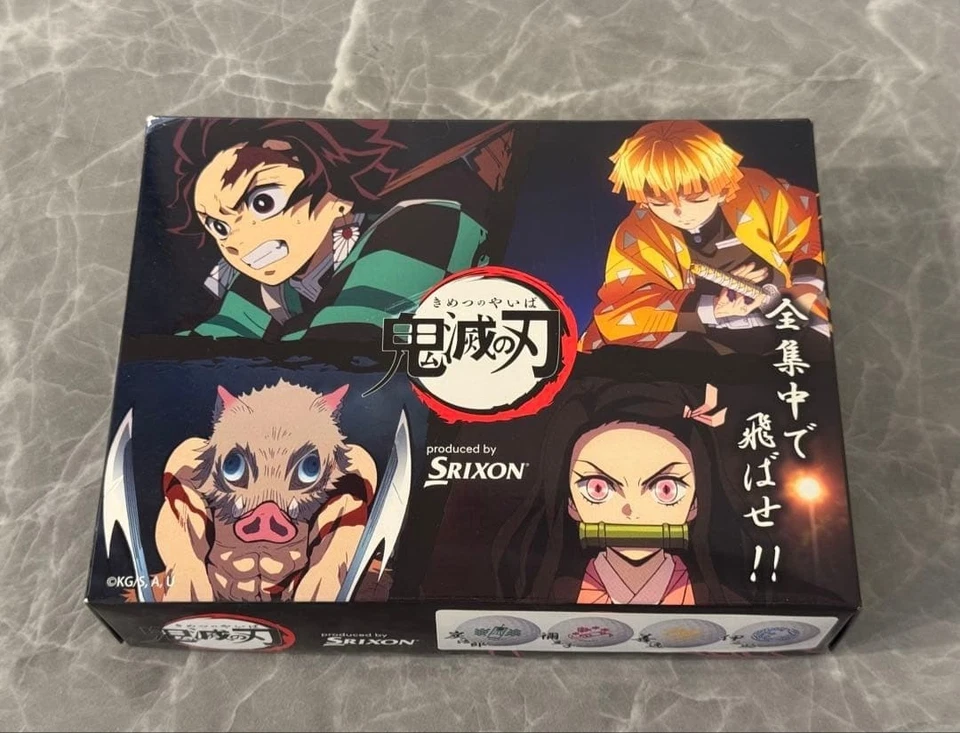 Demon Slayer Golf Ball SRIXON AD Speed New unopened rare japan - Image 3 of 4