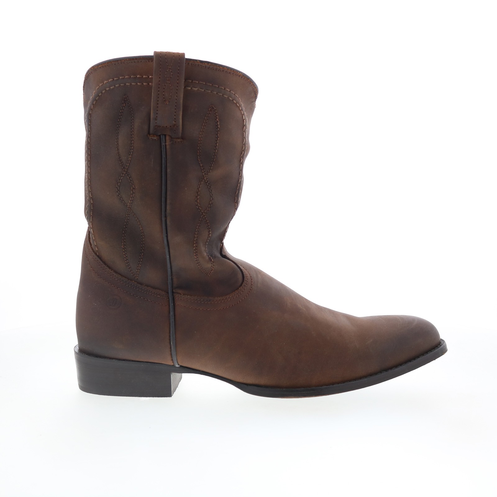 Мужские коричневые кожаные слипоны в западном стиле Dingo Hondo Boot DI-846 15890₽