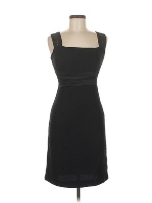 Sandro Ferrone Women Black Cocktail Dress 40 eur
