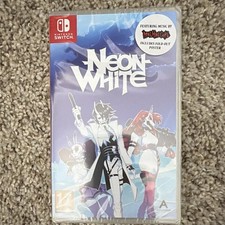 Annapurna Neon White Nintendo Switch PEGI 12 w/ Fold-Out Poster