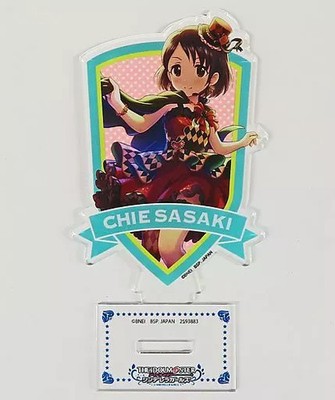 Acrylständer / Acrylplatte Chie Sasaki ''Amusement Ichiban Cafe The Idolmaster