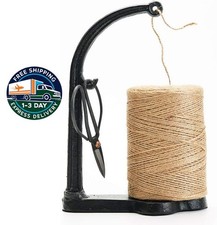 Juego de soporte para cordel de jard n de hierro fundido, cordel 1300 pies