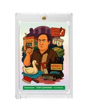 TONY SOPRANO Downtown Custom Art Card The Sopranos