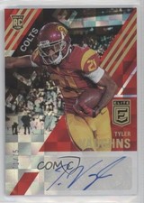 2021 Panini Donruss Elite Rookie Red /75 Tyler Vaughns #ERA-TVA Auto s1i