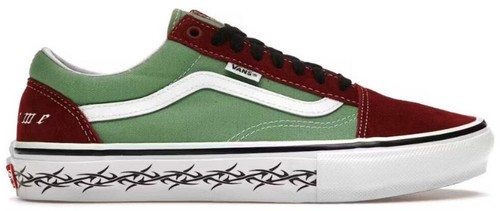 Supreme x Vans Old School collaboration product men's US size 9.5