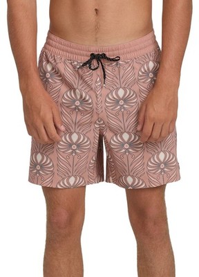Billabong Good Times Layback 16'' Men's Volley Shorts - Ash Rose - New