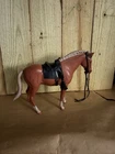 Vintage 1967 Johnny West Red Pancho Pony Louis Marx Johnny West