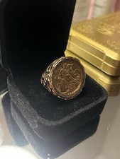 1910 Melbourne Mint Full Sovereign Size T 22ct 12.60g