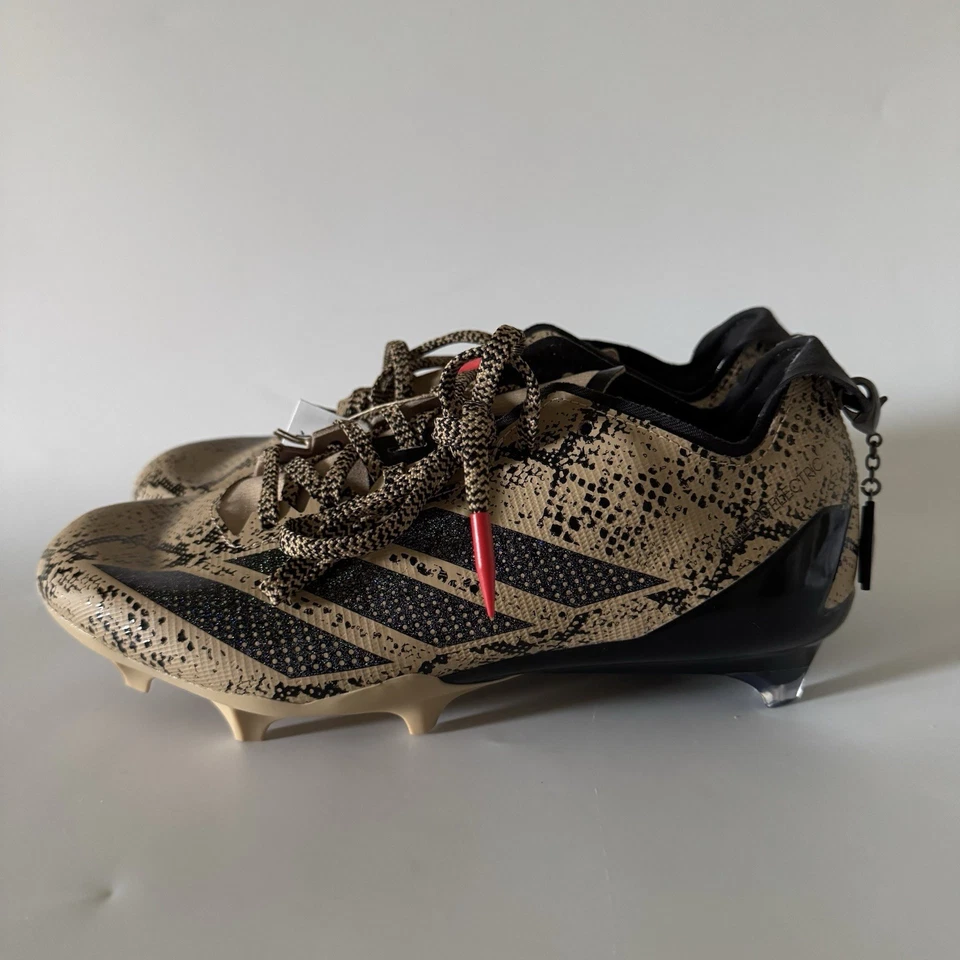 adidas Mens Size 7 ADIZERO ELECTRIC Football Cleats 7v7 ‘Death Adder’ JR2512 NEW - Image 4 of 4