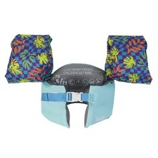 SWIMWAYS DISNEY STITCH PFD SWIM TRAINER: KIDS LIFE JACKET VEST 33-55 LBS - BLUE