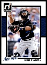 2014 Donruss Mike Piazza New York Mets #191