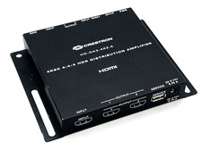 CRESTRON HDMI HD-DA2-4KZ-E HDR DISTRIBUTION AMPLIFIER w/POWER CABLE a 