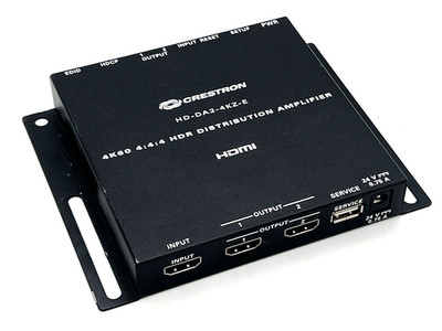 CRESTRON HDMI HD-DA2-4KZ-E HDR DISTRIBUTION AMPLIFIER w/POWER CABLE (a)