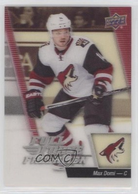2015-16 Upper Deck Full Force 3D Full Force Freshman Max Domi #113 x6g